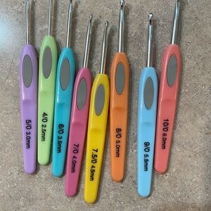 Colorful Crochet Hook Set